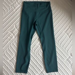 lululemon Wunder Train Leggings in Storm Teal